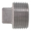 T304 1" Stainless Steel Square Head Plug
