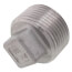 T304 1" Stainless Steel Square Head Plug