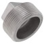 T304 1-1/2" Stainless Steel Square Head Plug