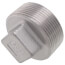 T304 1-1/2" Stainless Steel Square Head Plug