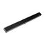 48" S-PVC Series Low Profile Complete Kit w/ 2-1/2" Perforated Offset Slot Grate (Matte Black)