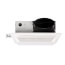 bathfan Simple 80L Quiet Bath Exhaust Fan w. LED Light, 4" Duct - 80 CFM