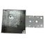4" Square Drawn Box, 2-1/8" Deep w/ 1/2" & 3/4" Knockouts