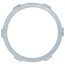 2-1/2" Thin Construction Zinc-Plated Steel Locknut