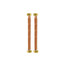 3/4" Female NPT x 3/4" Female NPT Flexible Water Connector, Copper (12" Long)