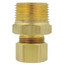 3/4" NPT  x 1/2" Tube Compression Fitting Connectors (Set of 2), SP10354