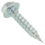 #8 x 3/4" Slotted Hex Washer Head Metal Piercing Screw Tuff Pail (Pack of 1000)