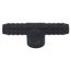 3/4" Barbed PVC Tee (Insert x Insert x FIPT)