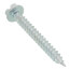 #8 x 1-1/2" Slotted Hex Washer Head Metal Piercing Screw Tuff Pack (Pack of 300)