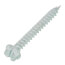 #8 x 1-1/2" Slotted Hex Washer Head Metal Piercing Screw Tuff Pack (Pack of 300)
