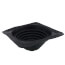 2-3/4" to 7" Square Standard Master Flash for Metal Roofs, Model #4 (Black EPDM)