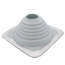 2-3/4" to 7" Square Standard Master Flash for Metal Roofs, Model #4 (Gray EPDM)
