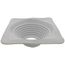 6" to 11" Square Standard Master Flash for Metal Roofs, Model #7 (Gray EPDM)