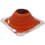 6" to 11" Square Standard Master Flash for Metal Roofs, Model #7 (Red High Temperature Silicone)