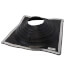 9-1/2" to 20-1/2" Square Standard Master Flash for Metal Roofs, Model #9 (Black EPDM)