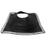 9-1/2" to 20-1/2" Square Standard Master Flash for Metal Roofs, Model #9 (Black EPDM)