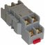 8 Pins, 300 VAC, 10 Amp, Spade Relay Socket DIN Rail Mount, Panel Mount, Screw Clamp Terminal, 8501NR42