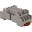 14 Pins, 300 VAC, 10 Amp (UL and CSA), Square Relay Socket DIN Rail Mount, Panel Mount, 2 Tiers, Screw Terminal, 8501NR45B