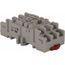 11 Pins, 300 VAC, 15 Amp (UL and CSA), Square Relay Socket DIN Rail Mount, Panel Mount, 2 Tiers, Screw Terminal, 8501NR82B