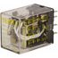 Electromechanical Plug-in General Purpose Relay 5 Amp at 240 VAC, 4PDT, 24 VDC, 8501RSD14V53