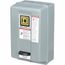 440 Coil VAC at 50 Hz, 480 Coil VAC at 60 Hz, 27 Amp, NEMA Size 1, Nonreversible Enclosed Enclosure NEMA Motor Starter 3 Phase hp, 8536SCG3V06