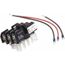 3 Pole, 120 Volt, Fuse Block 13/32" Diameter x 1-1/2" Fuse Length, 9070FB3A