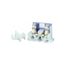 600 VAC 30 Amp -40 to 275°F DIN Rail Mount Nylon Fused Terminal Block 18 to 10 AWG, 9080GF6