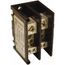 2 Poles, 115 (Copper), 90 Al Amp, Thermoplastic Power Distribution Block 600 VAC, 1 Primary Connection, 9080LBA261104