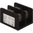 2 Poles, 270 Al, 335 (Copper) Amp, Phenolic Power Distribution Block 600 VAC, 1 Primary Connection, 9080LBA263106