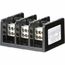 3 Poles, 270 Al, 335 (Copper) Amp, Phenolic Power Distribution Block 600 VAC, 1 Primary Connection, 9080LBA363106