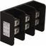 3 Poles, 500 Al, 620 (Copper) Amp, Phenolic Power Distribution Block 600 VAC, 2 Primary Connection, 9080LBA365202