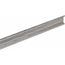 1m Long x 0.3" x 1.38" x Steel DIN Rail 0.04" Thick, 9080MH239