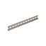 1/2m Long x 0.3" Wide x 1.38" High x Steel DIN Rail, 9080MH320
