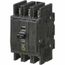 20 Amp, 240 VAC, 3 Pole, Panel Mount Miniature Circuit Breaker 14-2 AWG, QOU320