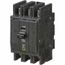 60 Amp, 240 VAC, 3 Pole, Panel Mount Miniature Circuit Breaker 14-2 AWG, QOU360