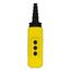 3 Hole, 22mm Hole Diameter, Polypropylene Pushbutton Switch Enclosure, XACA03H7