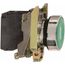 Push-Button Switch, 0.87" Mounting Hole Dia, Momentary NO, XB4BA31