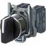 Selector Switch, 3 Positions, Momentary , Black Knob NEMA4X & 13, XB4BD53