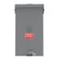 QO 2 Pole Outdoor Load Center Circuit Breaker Enclosure, 2 Space, 120/240V (100A)