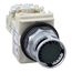 30mm Mounting Hole Dia. Momentary (MO) NC/NO 600VAC Illuminated Push-Button Switch (Green), 9001K3L1GH13