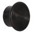 30mm Mounting Hole Dia. Momentary (MO) 35mm Metal Mushroom Head Push-Button Switch (Black), 9001KR24B