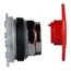 30mm Mounting Hole Dia. Momentary (MO) 600V Push-Button Switch, 9001KR5R