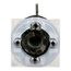 3-Position Maintained (MA) 600V Cam C Keyed With Key Withdrawal In Any Position, NEMA 1, 2, 3, 3R, 4, 6, 12 & 13 Selector Switch (Black), 9001KS43K10
