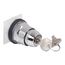 3-Position Maintained (MA) 600V Keyed With Key Withdrawal In All Positions, NEMA 1, 2, 3, 3R, 4, 6, 12 & 13 Selector Switch (Black), 9001KS46K10