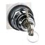 3-Position Momentary (MO) Keyed NEMA 1, 2, 3, 3R, 4, 12 & 13 Selector Switch, 9001KS53K5