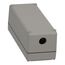 4-Hole 30mm Hole Dia. Aluminum NEMA 1, 3, 4, 6, 12 & 13 Pushbutton Switch Enclosure, 9001KY4