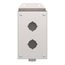 2-Hole 30mm Hole Dia. Stainless Steel NEMA 1, 3, 4, 4X & 12 Pushbutton Switch Enclosure, 9001KYSS2