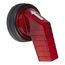 30mm Long Handle Selector Switch Operating Knob (Red), 9001R24