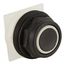 30mm Mounting Hole Dia. Momentary (MO) Plastic Flush Push-Button Switch (Black), 9001SKR1B