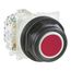 30mm Mounting Hole Dia. Momentary (MO) NC/NO 600VAC Plastic Flush Push-Button Switch, 9001SKR1RH13